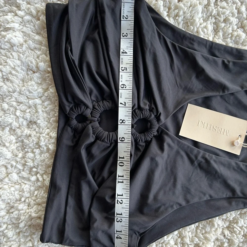 Mesjki Black skyler triple O  Crop Top Size XL - Picture 12 of 13